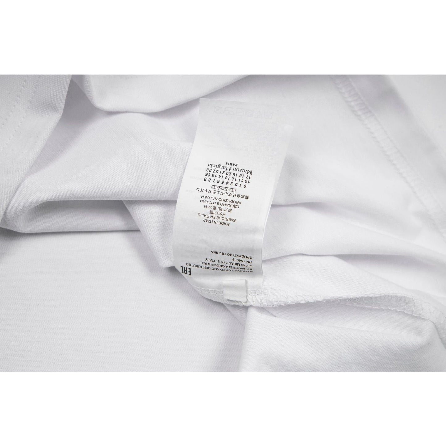 Maison Margiela T-shirt Crew Neck Loose Short Sleeve T-shirt
